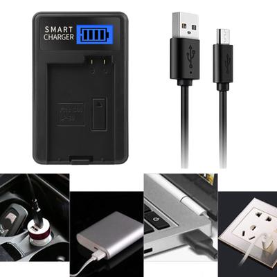 Carregador de Bateria USB LP-E8 LPE8 LP E8 com Tela LCD Substituição para EOS 550D EOS 600D EOS 650D EOS 700D