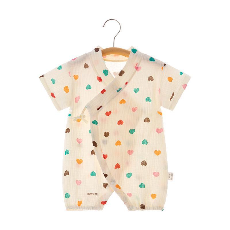 Newborn Baby Ultra-Thin Cotton Summer Romper
