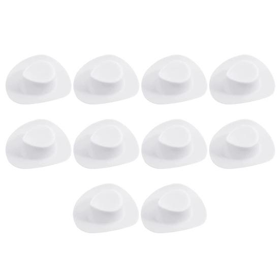 10Pcs Party Decor Hats Mini Novelty DIY Creative Western Cowboy Cake Decor Hats Party Supplies