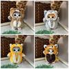Animal Series Mofusand Plush Pendant With Fox Raccoon Wolf Design For Gift Kids
