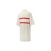 Puma Select Mmq Series Color Block Striped Casual Sports Polo Dress Women Dresses White 536542-65