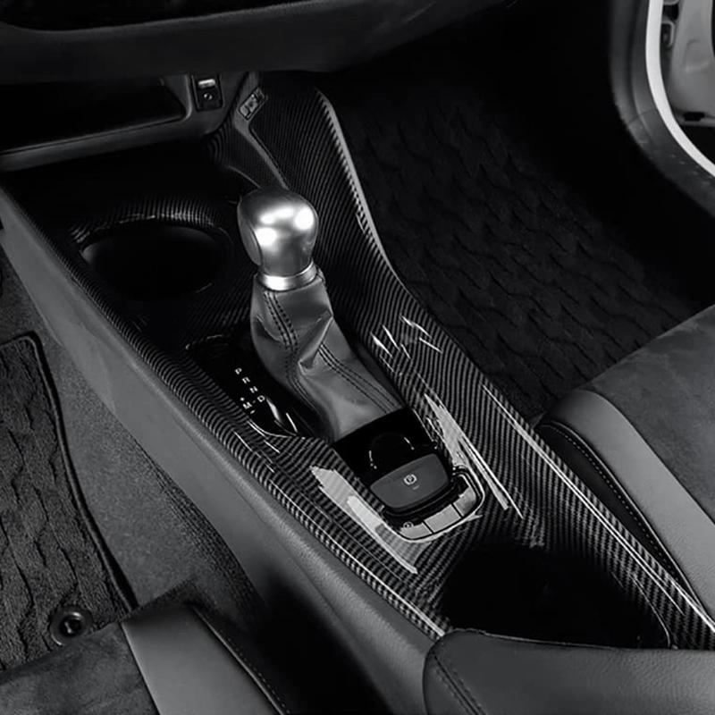 Car Center Control Gear Shift Panel Trim Frame For Toyota C-HR CHR IZOA 2018 Gear Decor Cover Sticker Accessories