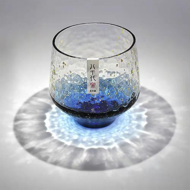 

Japanese-style Yachiyo Starry Sky Cup Glass Creative Home Restaurant High-value Water Glass XO Whiskey Glass Teacup 250ml