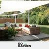 Garden pole for shade sail - white