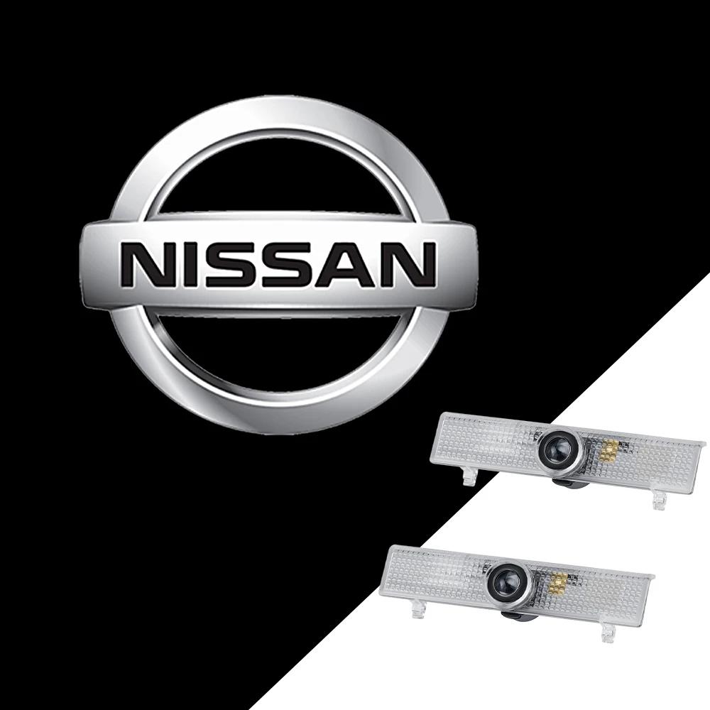 

2pcs LED Car Door Welcome Lights Projector Logo Lamp for Nissan Teana Altima Coupe Sedan MAXIMA AMADAR TITAN QUEST Quest Armada