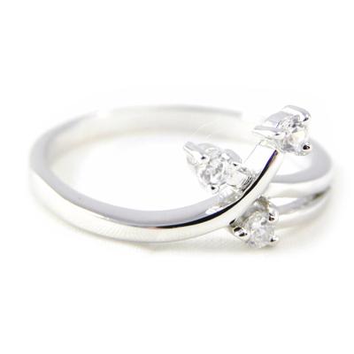 Silver 'Hug' Ring