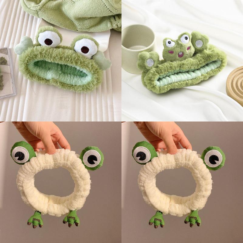 Cute Cartoon Face Washing & Makeup Headband for Women