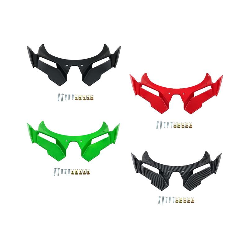 Front Fairing Aerodynamic Wing Cover Front Fairing Winglet Motorcycle Front Fairing Beak for 4R -4rr -2024