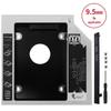 Soli 9.5mm Laptop Optical Drive Bay SATA HDD/SSD Caddy