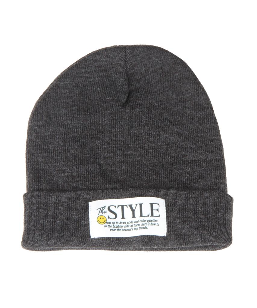 THE SHIRTS STUDIO Gray Smile Couple Unisex Long Beanie