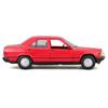 Bburago Scale 190E 1987 Red Diecast Model Car RD 1/25 Mercedes-Benz 2.6 (Finished Model) 18-21103