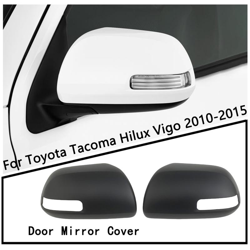 For Toyota Tacoma Hilux Vigo Fortuner Innova 2010 2011 2012 2013 2014 2015 Door Mirror Covers Car Accessories Tools Car Stickers