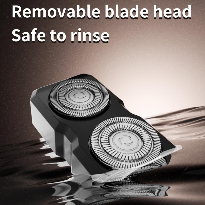 2026 New Upgrade Mini Portable Electric Shavers New Model Dual-Head USB Rechargeable Men Shavers Beard Trimmer for Home,Car,Office,Business Trip