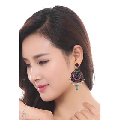 YouBella Jewellery Bohemian Multi-Color Earrings for Girls and Women