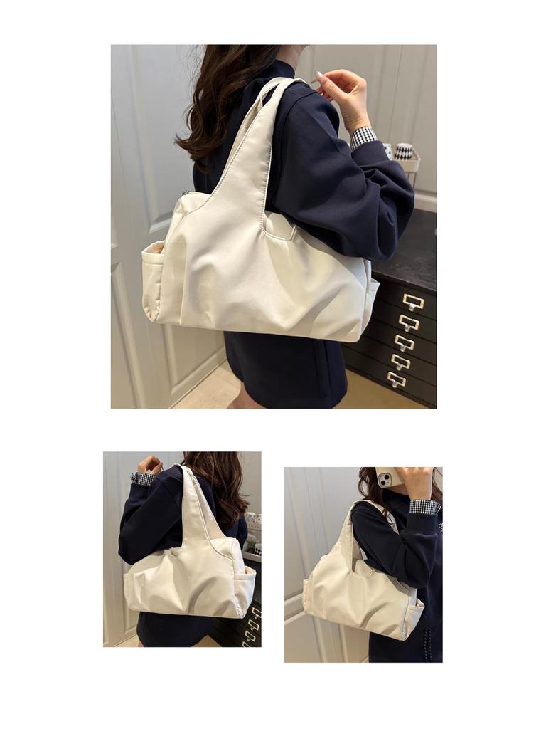 Japanese Minimalist Large-Capacity Lightweight Women's Shoulder Tote Bag