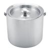 Stainless Steel Double Walled Ice Bucket with Cover for Wedding Parties (3L)