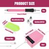 Electric Diamond Art Painting Pen with 3 Adjustable Suction Level No Wax Needed Vacuum Diamond Art Pen Kit for Adults and Kids