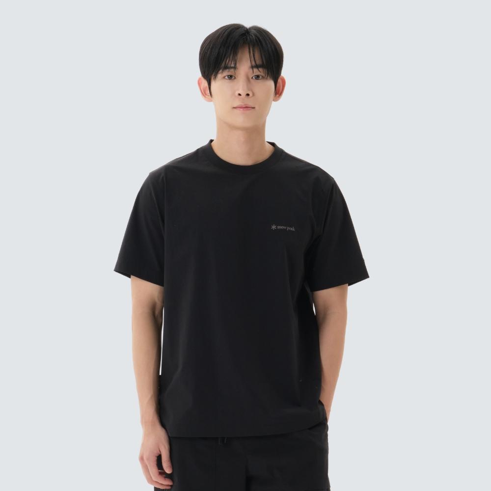 SNOWPEAK CORDURA Short Sleeve T-Shirt Dark Charcoal (S26MMPTS02)