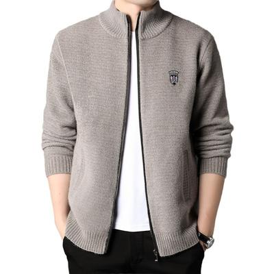 Maglioni con cerniera nuovi per uomo autunno e inverno, moda giovanile, maglioni caldi, giacche cardigan alla moda per uomo