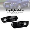 2PCS Front Bumper Grill Fog Light Lamp Covers 8R0807681A 8R0807682A Fit Q5 2009-2012