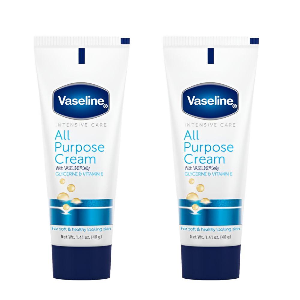 [2-Pack] Vaseline All Purpose Cream 40g x 2 Units Deep Moisture & Skin Softening