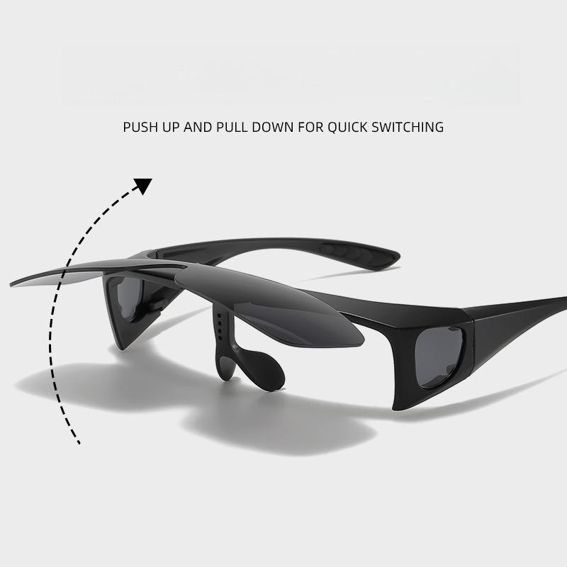 Najnowsze Modne Spersonalizowane Etui z Klapką Męskie Okulary Przeciwsłoneczne Outdoorowe Neutralne Rowerowe Premium Jazda Samochodem Sportowe Okulary Przeciwsłoneczne