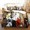 Bungou Stray Dogs S4 Beding Set Single Twin Ful Quen King-Sized Dimensionsd Dimensions Bed Linen Set Adult People Kid Bedrom Duvetcover Sets Anime Bed