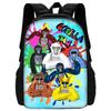 Etichetta Gorilla Cool Novità Cartone Animato Zaino Scolastico per Bambini Con Borsa a Spalla Astucci Zaini Scolastici per Ragazzi Ragazze Miglior Regalo
