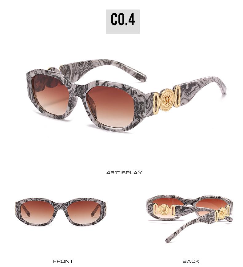 2021 Trendy Polygone Firkantede Solbriller – Europeisk og Amerikansk Kjendisstil