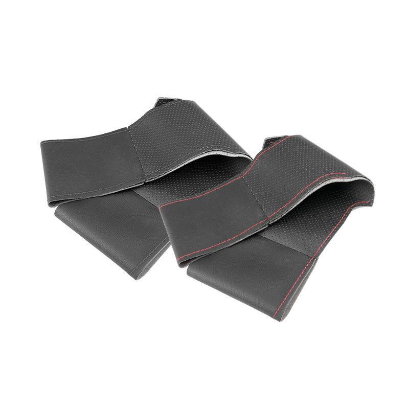 Für Mini Coupe 2001-2006 Cabrio 2004-2008 Für Mini R50 R53 R60 Handgenähtes Auto-Styling Lederlenkradbezug Zierleiste