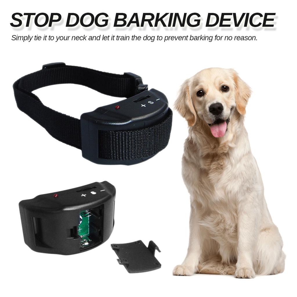 Bark Collar Dog Shock Beep AntiBarking Collar Safe Control Dogs Smart