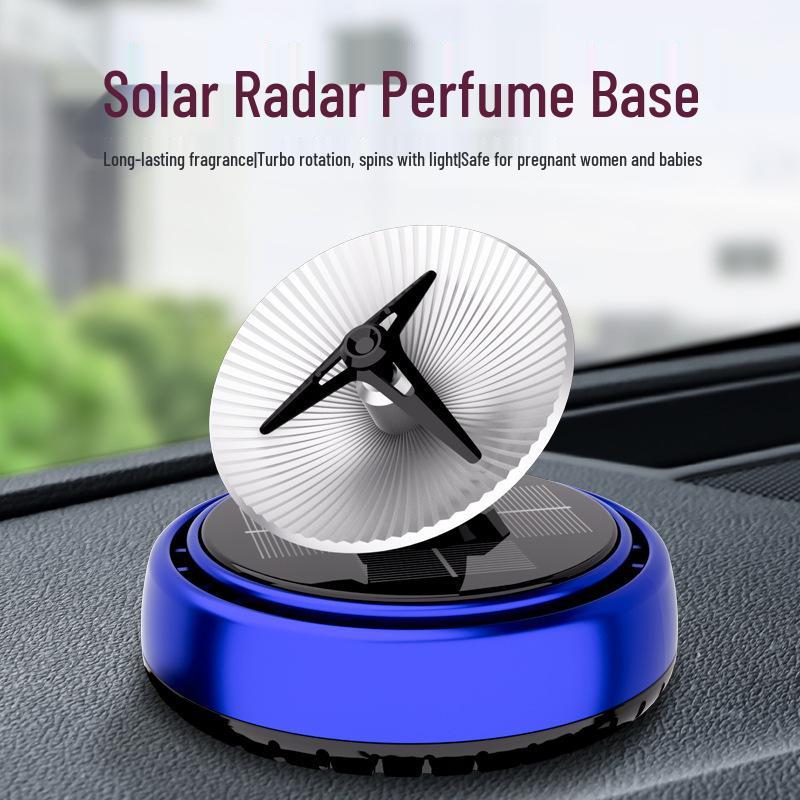 Car Solar Radar Incense Holder: Long-Lasting Fresh Scent Interior Ornament