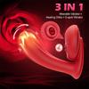 Wearable Vibrator 3IN1 App Female Sex Toy, G Spot Clitoral Nipple Vibrator, Tongue Licking Heating Sex Toy for Women