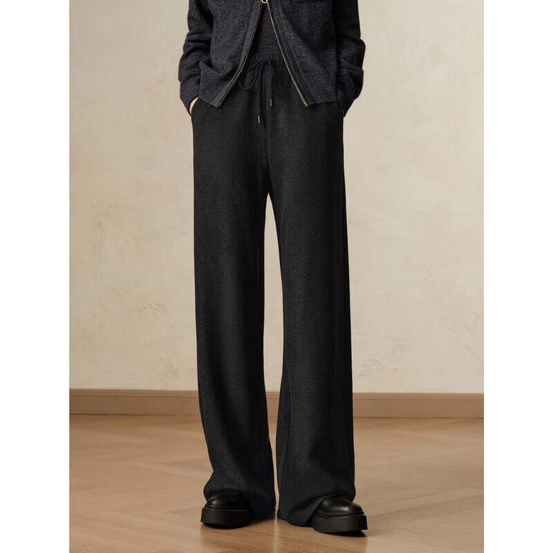 ANNAKOO Women's Fleece-Lined Straight-Leg Casual Pants