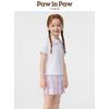 PawinPaw Girls' Sweet Bear Short Sleeve Set