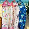 Children's Microfiber Hooded Bath Towel Cloak - Quick-Dry & Absorbent