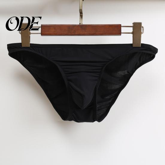 Dünne Herren Slips Sommer 3D U-konvex Niedrige Taille Maximaler Komfort Slips Einfarbige Dreidimensionale Tasche Unterwäsche Stützend