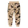 New Autumn/Winter Children's Printed Cotton Terry Sweatpants - Boys' Pants