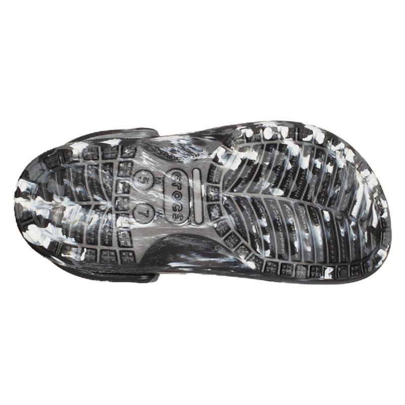 Crocs Fashion Outdoor EVA Marble Clog 3cm Unisex Black