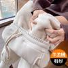 Pantaloni Jogger Groși Căptușiți cu Lână pentru Femei Talie Înaltă Calzi Casual cu Șnur Manșetă Elastică