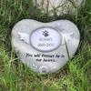 Pet Memorial Tombstone Resin Dog & Cat Monuments Innovative Pet Tribute Statue Less