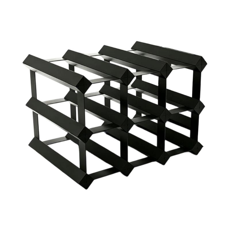 Countertop Wine Rack 9 Bottle Freestanding
