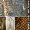 45*95cm Soft Mirror Fabric Laser Gold Mesh Reflective Fabric Shiny Laser Patchwork Diy Bag Shoes Cloth Sewing Accessories