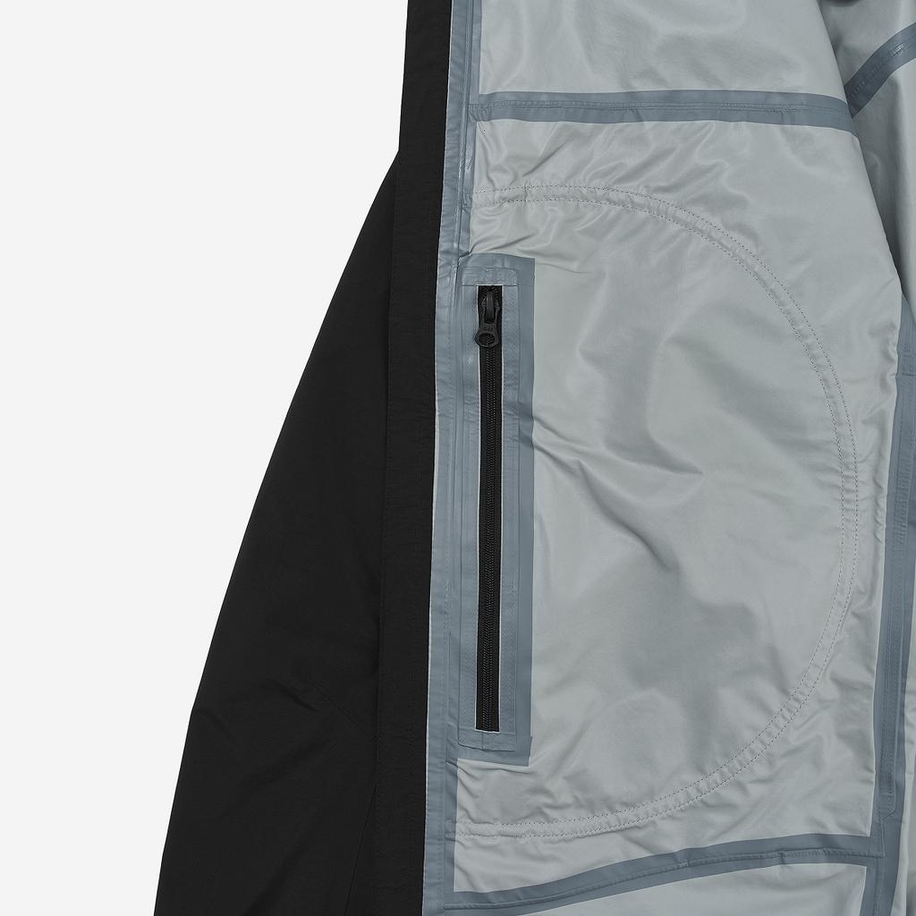 Nike Chaqueta Impermeable de Moda ACG Storm-Fit Adv Morpho con Capucha, Suave, Versátil, de Manga Larga para Hombre, Negro HJ2688010