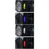 4PCS Car Door Safety Warning Reflective Mark 3D Sticker Car Accessories For Subaru WRX STI Forester Tribeca Levorg Impreza XV Outback