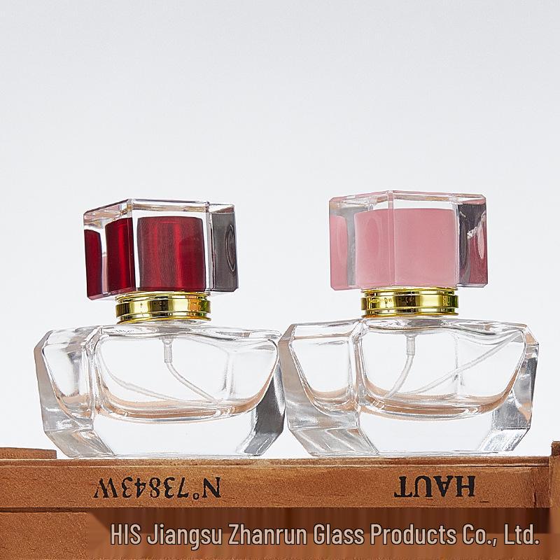 30ml Snap-on Glass Perfume Spray Bottle - Fashionable Decanting Bottle