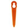 100 Plastic Blades Compatible with STIHL PolyCut 2-2/3-2, FSA 45/57, FSE 52 – PA6 90 Mm