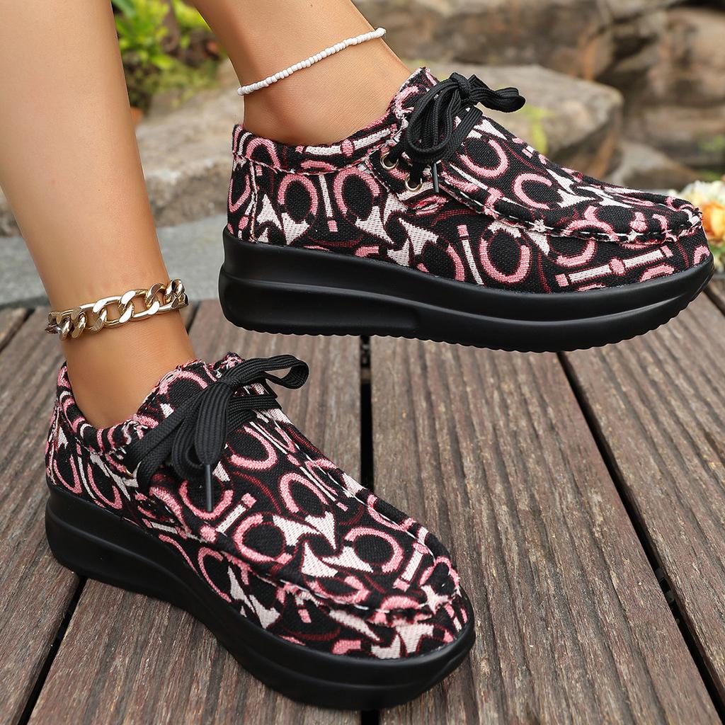 Fashion Women Sneakers Casual All-Match Student Shoes Breathable Spring Autumn Sports Shoes Comfortable Round Toe Slip-On Sneakers Women
