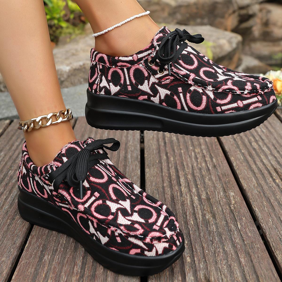 

Fashion Women Sneakers Casual All-Match Student Shoes Breathable Spring Autumn Sports Shoes Comfortable Round Toe Slip-On Sneakers Women 36 розовый