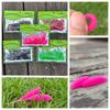 50Pcs 3.6cm Sinking-Type Needle-Tail Bubble Worm Fishing Lures, Lifelike  Ultra-Natural Swimming, Strongly Attract